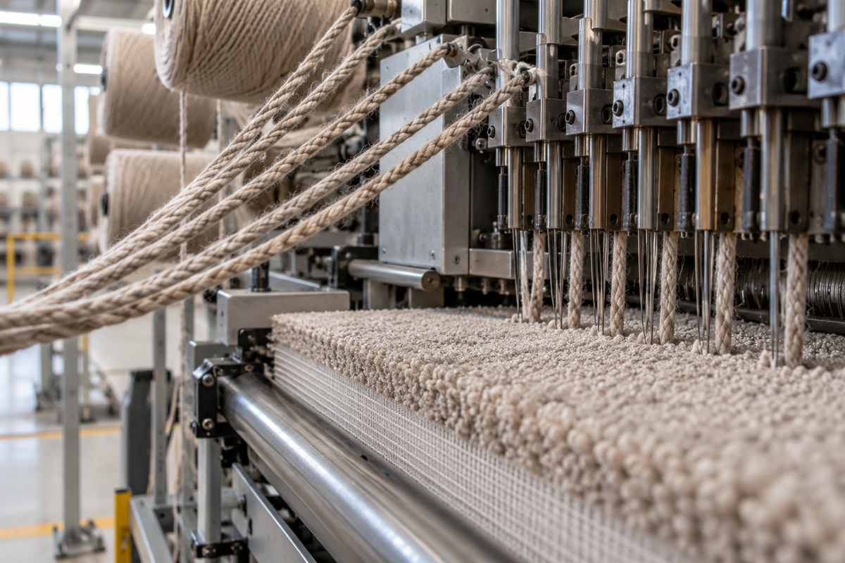 How Twist Pile Carpets Are Made | Carpetly | Carpets made easy in Dorset